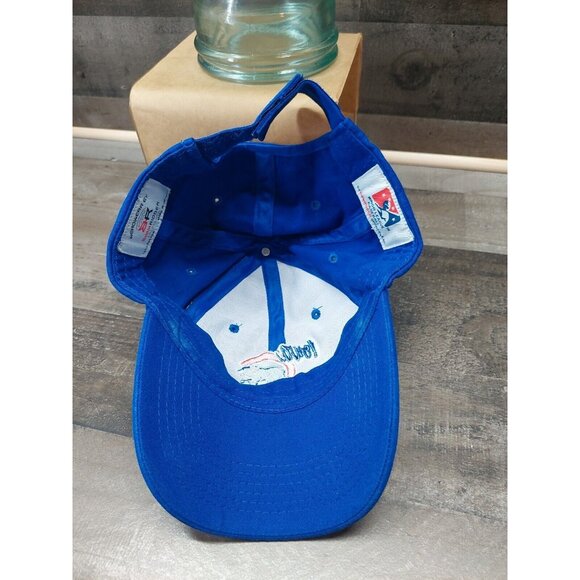 Iowa Cubs Adjustable Blue Baseball Cap With Embroidered Logo - Picture 6 of 8